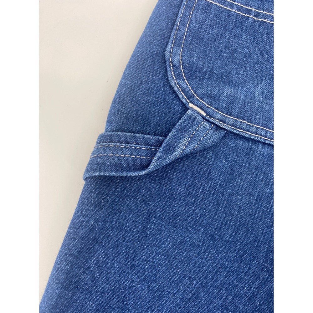 Roebucks Carpenter Jeans 33x30 Blue Excellent Vintage Workwear Denim Pants - Picture 9 of 10